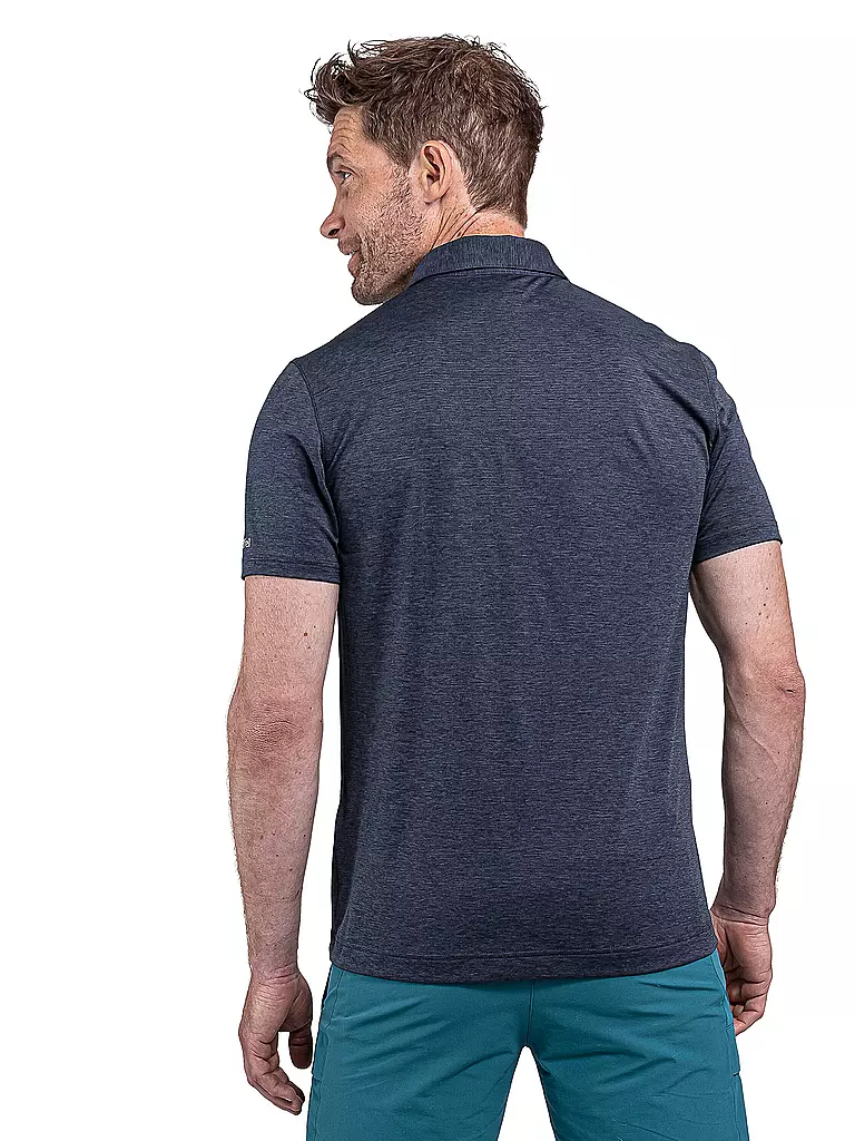 SCHÖFFEL | Polo funzionale da uomo Circ Tauron M | Blu scuro