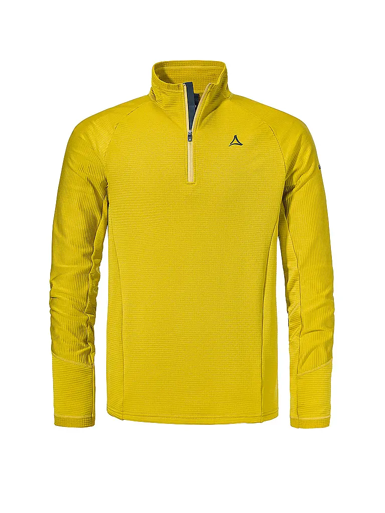 SCHÖFFEL | Zipshirt da uomo per escursioni Cascata | Oro