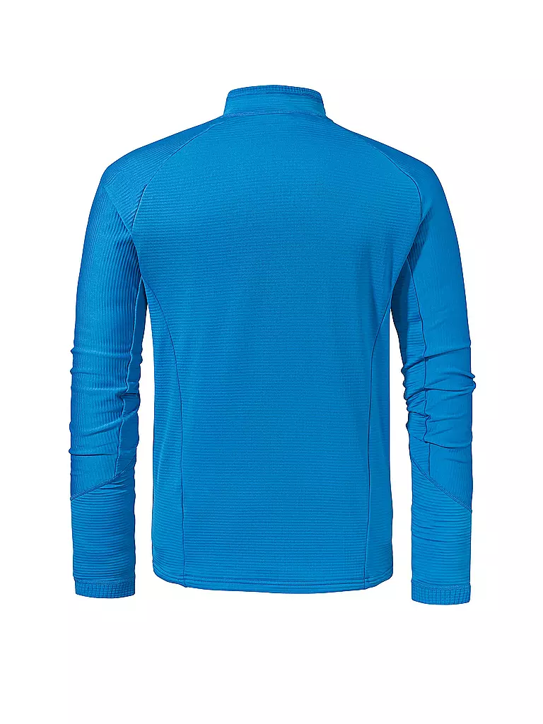 SCHÖFFEL | Zipshirt da uomo per escursioni Cascata | Blu