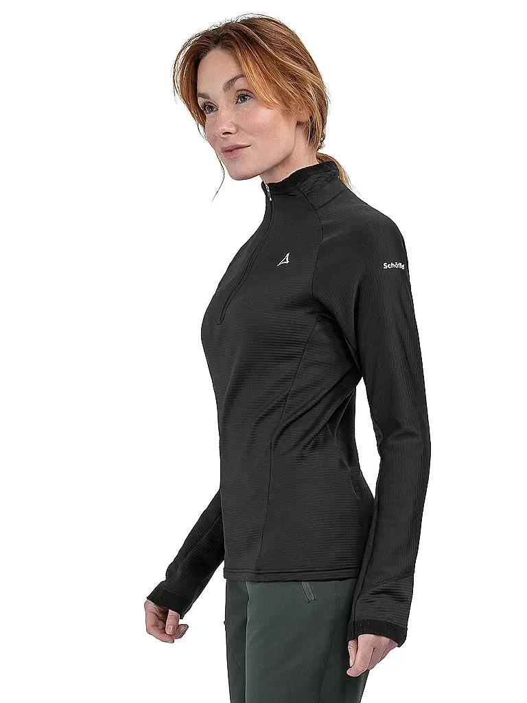 SCHÖFFEL | Zipshirt funzionale da donna Cascata |