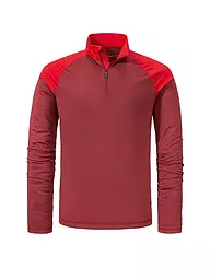 SCHÖFFEL | Zipshirt funzionale da uomo Lenggries M | Rosso