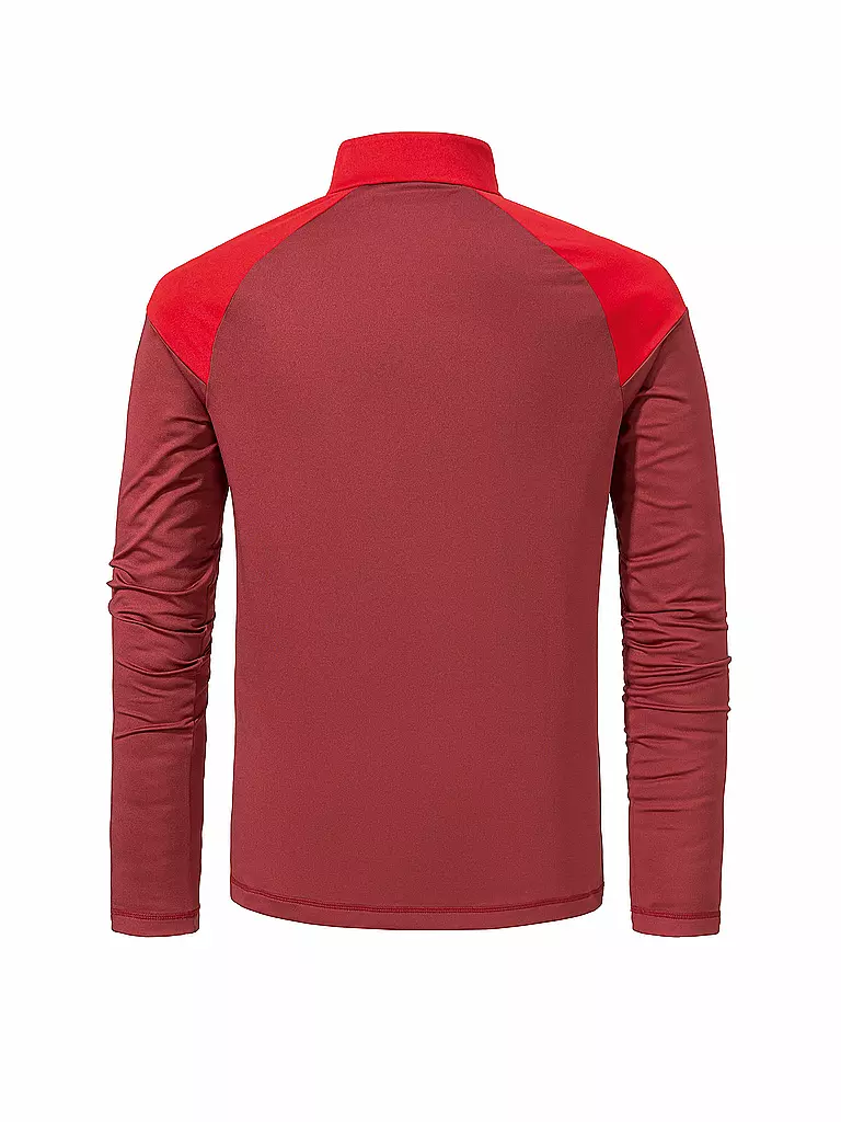 SCHÖFFEL | Zipshirt funzionale da uomo Lenggries M | Rosso