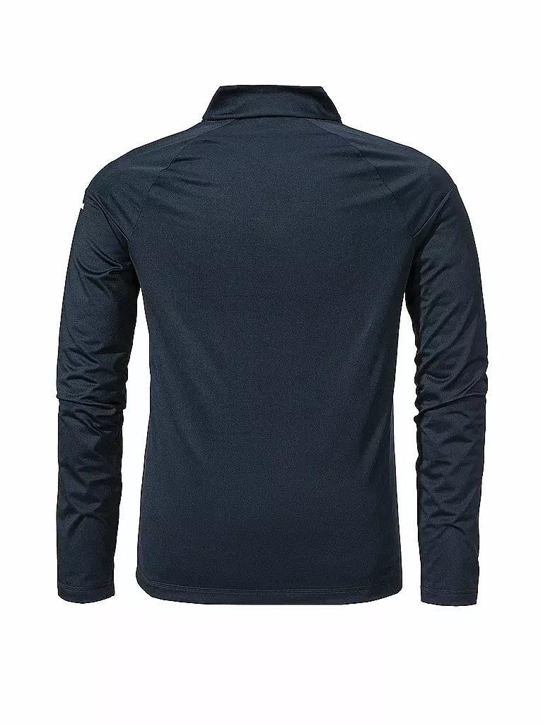SCHÖFFEL | Zipshirt funzionale da uomo Lenggries M | Blu scuro