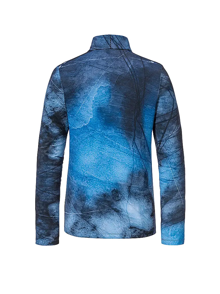 SCHÖFFEL | Zipshirt intimo da donna Schöffel x Tom Hegen | Blu scuro