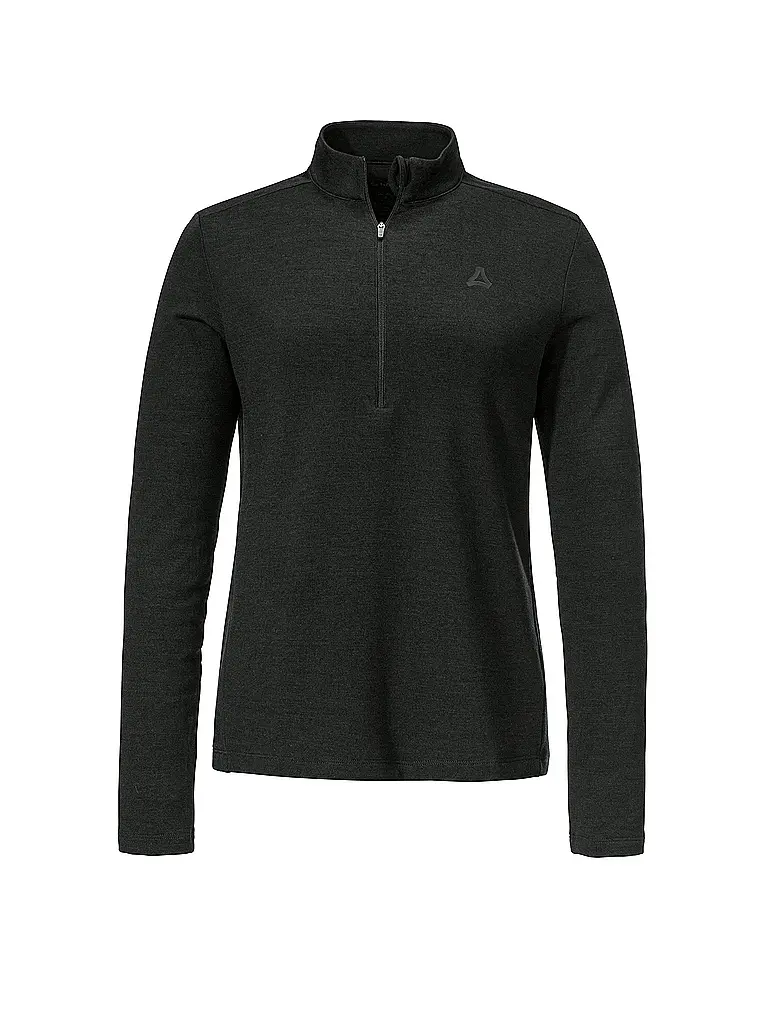 SCHÖFFEL | Zipshirt intimo da donna Style Canyfer | Nero