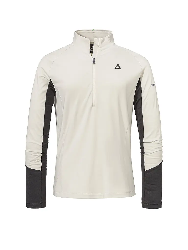 SCHÖFFEL | Zipshirt intimo da donna Style Safoon | Crema