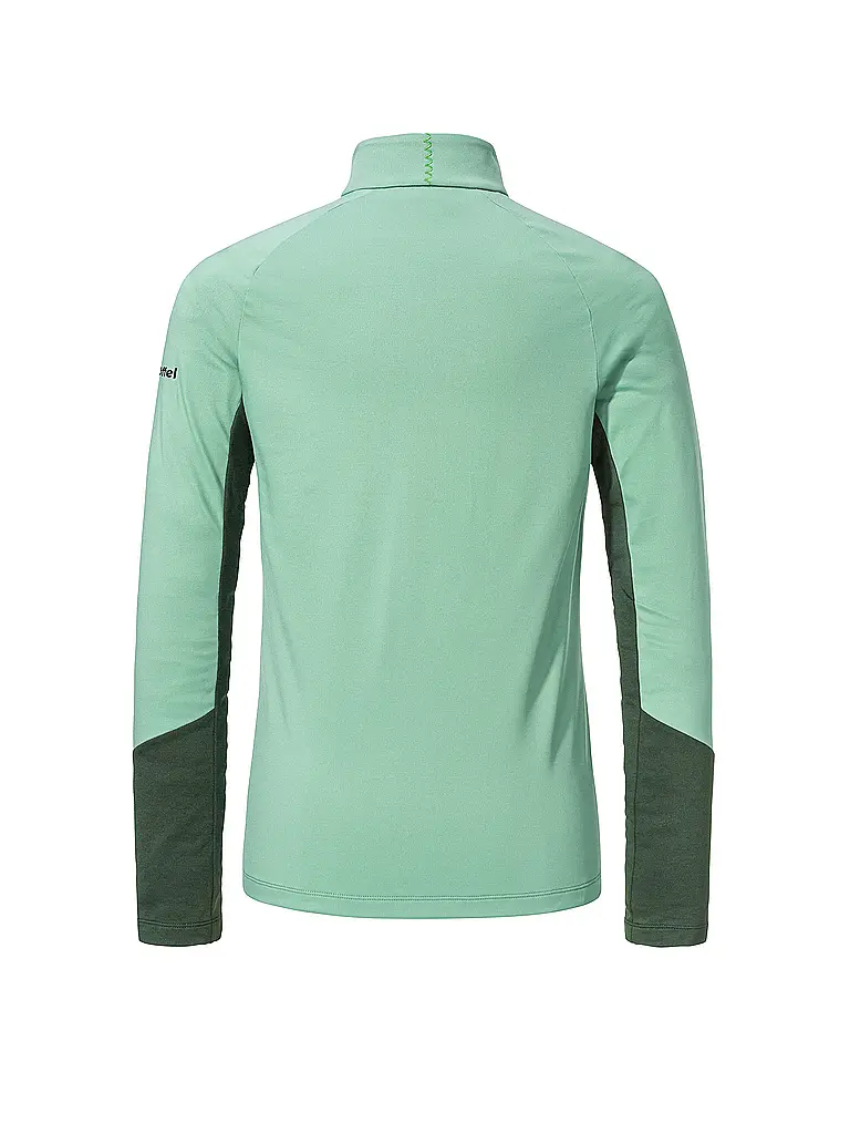 SCHÖFFEL | Zipshirt intimo da donna Style Safoon | Verde chiaro