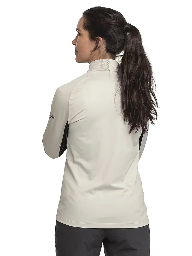 SCHÖFFEL | Zipshirt intimo da donna Style Safoon | Crema