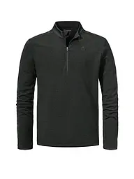 SCHÖFFEL | Zipshirt intimo da uomo Style Canyfer | Nero