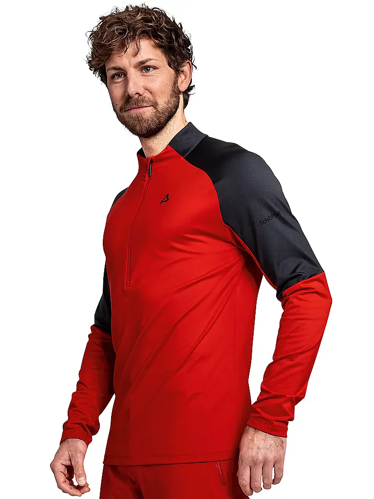 SCHÖFFEL | Zipshirt intimo da uomo Style Safoon |