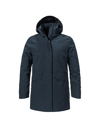 SCHÖFFEL | Parka invernale da donna 3in1 Style Borkol con cappuccio