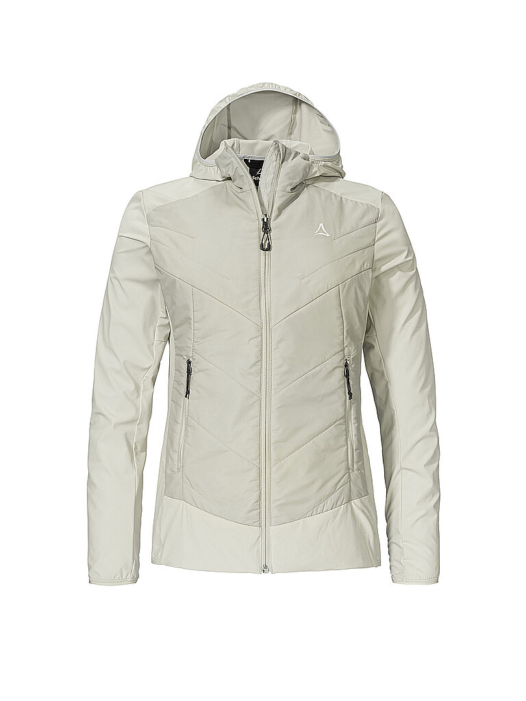 Giacca ibrida da donna Style Blaueis con cappuccio crema 38