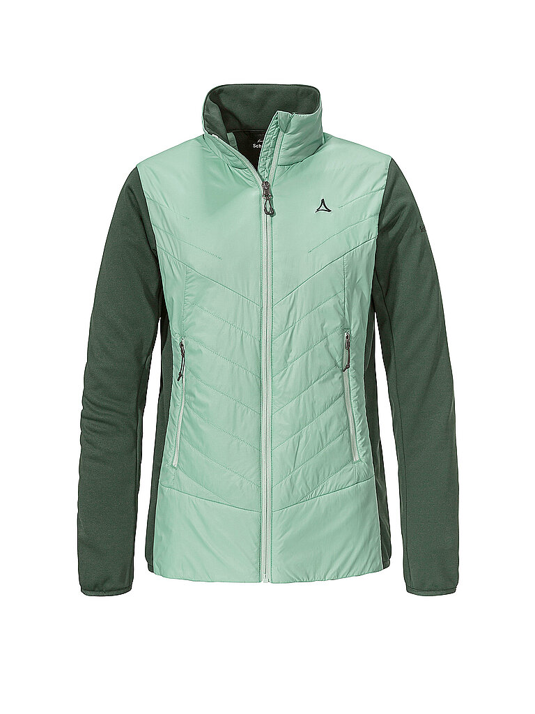 Giacca ibrida da donna Cascata PL Hoodie menta 40