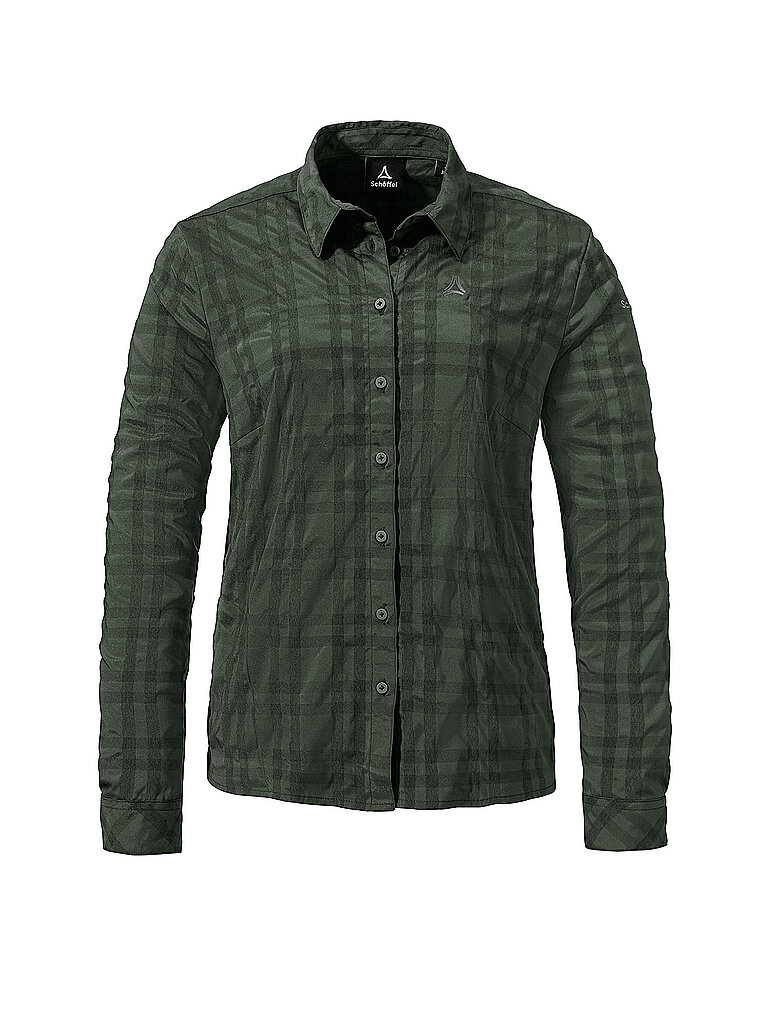 Blusa da donna Yekuro verde scuro 40