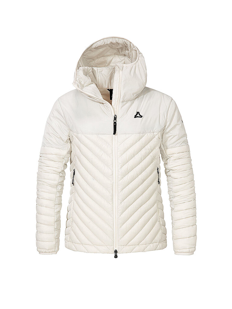 Isogiacca da donna con cappuccio e piumino Cascata bianco 40