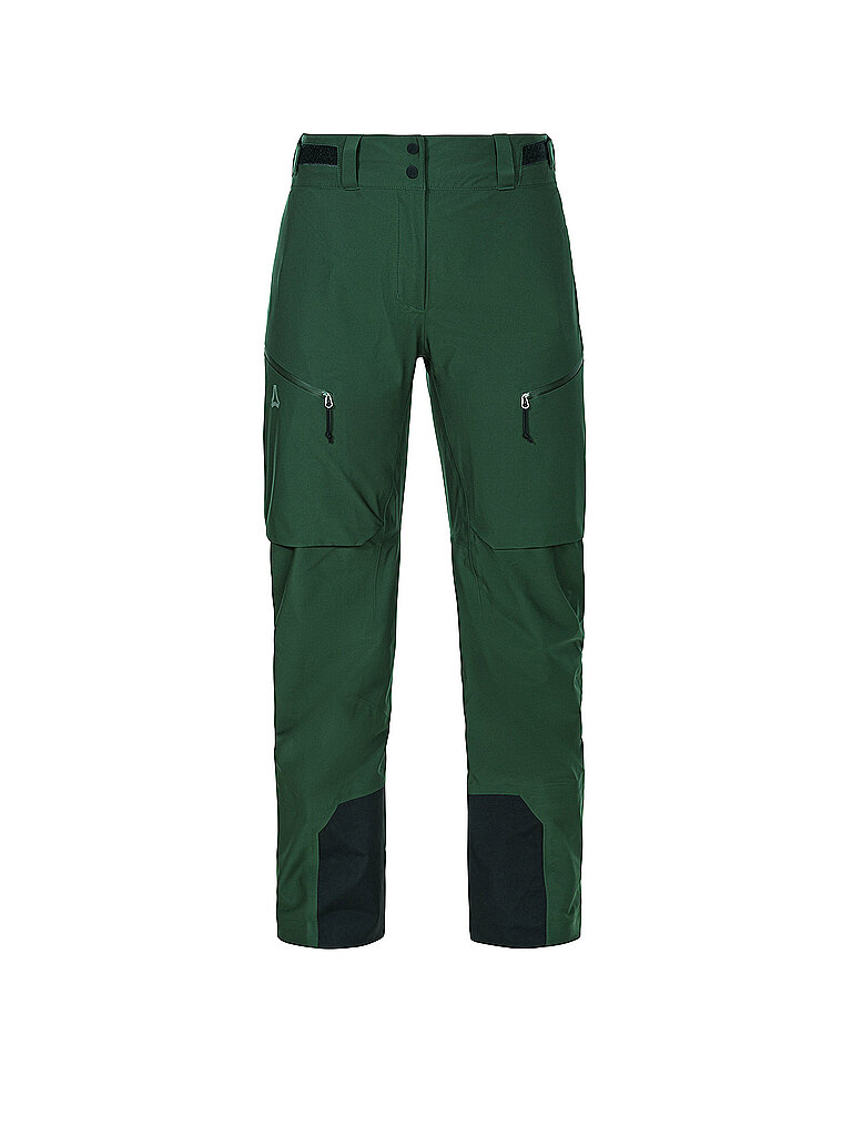 Pantaloni da turismo da donna Milagle 3L verde scuro 36