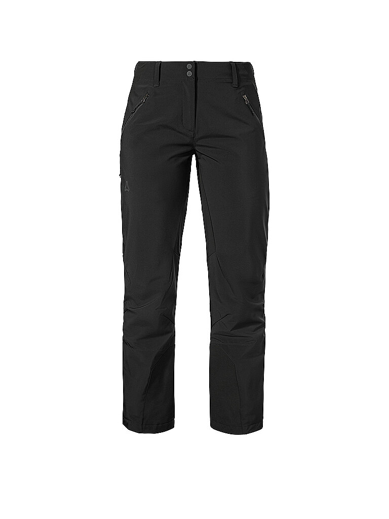 Pantaloni softshell da turismo da donna Milagle nero 40