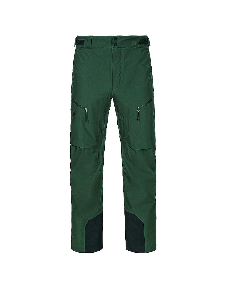 Pantaloni da turismo da uomo Milagle 3L verde scuro 54