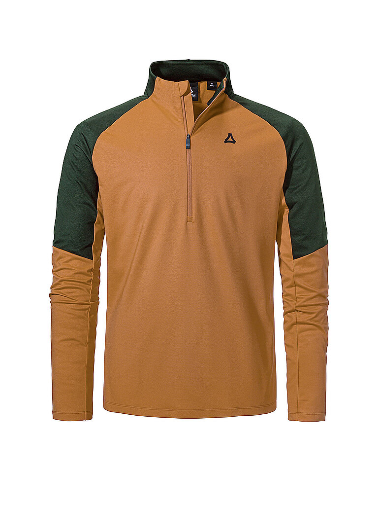Zipshirt intimo da uomo Style Safoon senape 48