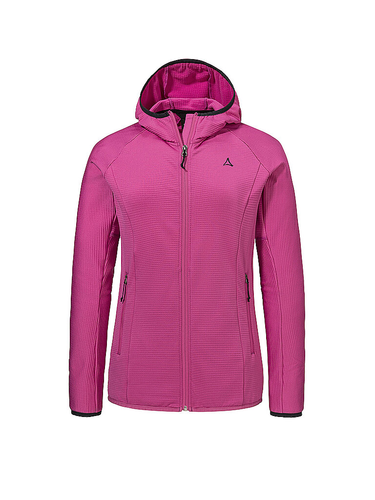 Giacca in pile da donna Cascata Hoodie rosa 40