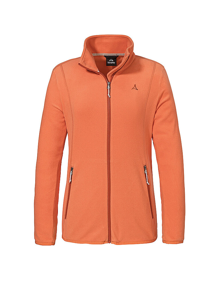 Giacca in pile da donna Style Ash arancione 40
