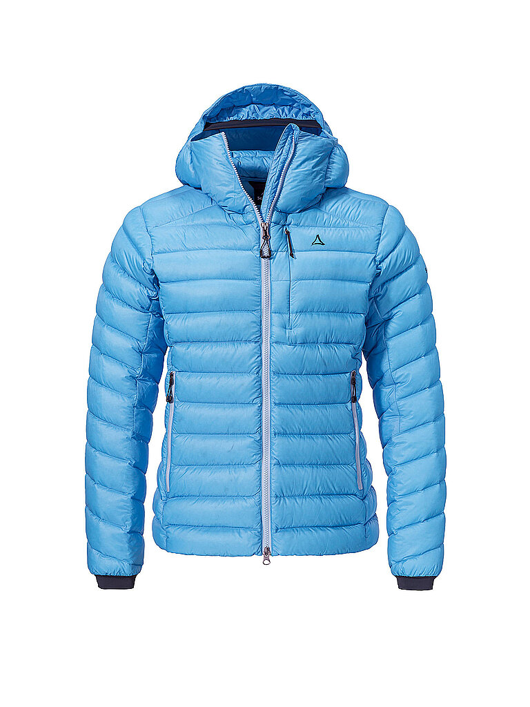 Isogiacca da donna Silvretta Down Hoodie azzurro 36