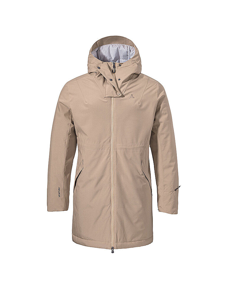 Parka invernale da donna Crivat 2L con cappuccio rosa 38