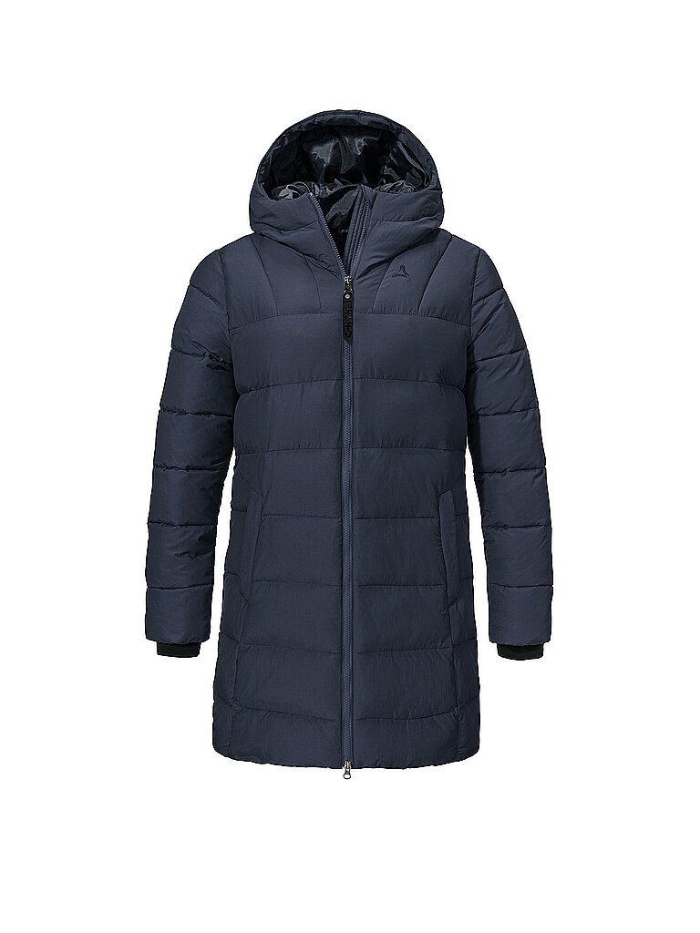 Parka invernale da donna Style Boslix con cappuccio blu 38
