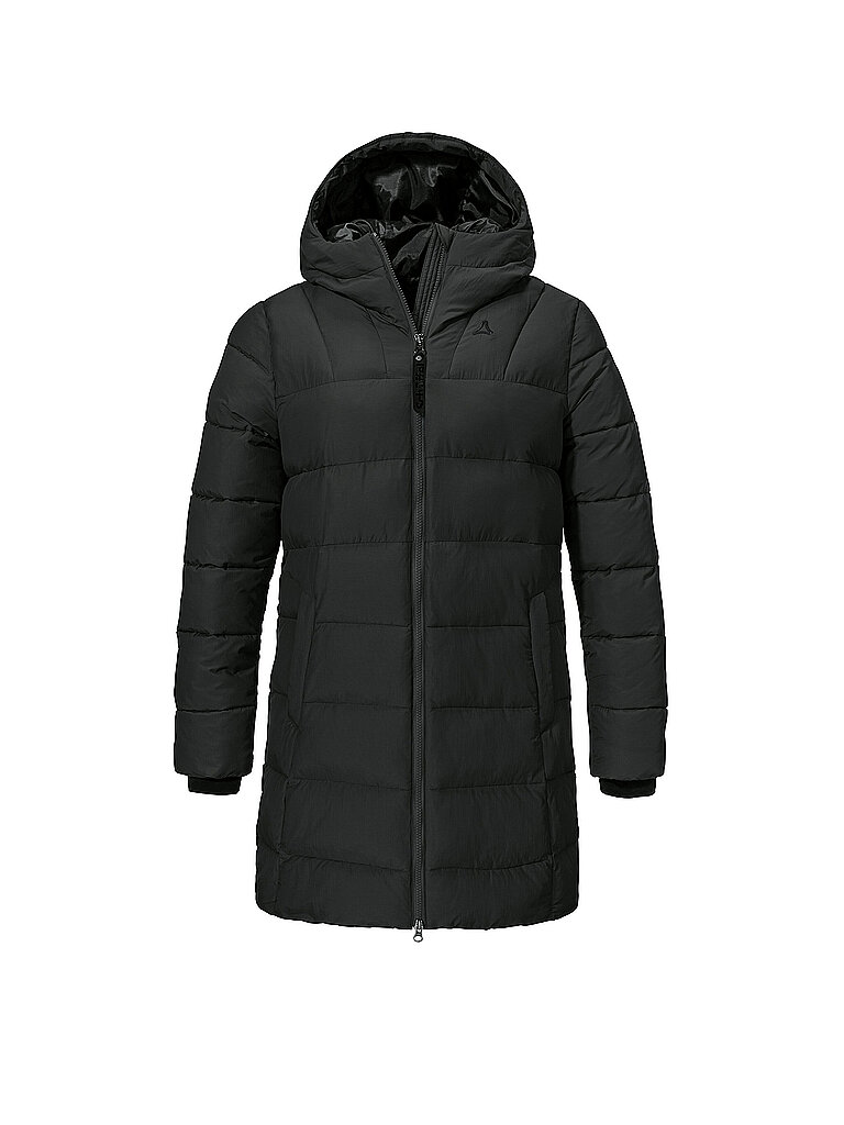 Parka invernale da donna Style Boslix con cappuccio nero 40