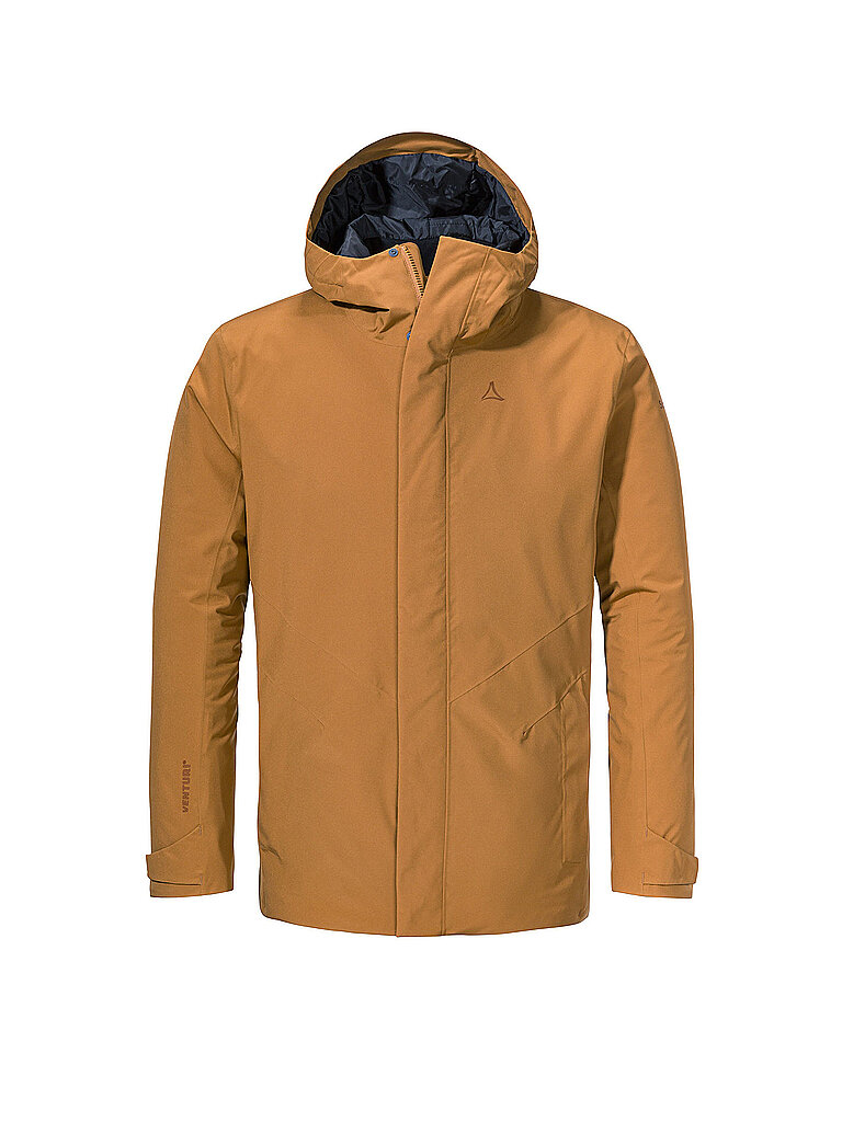 Parka invernale da uomo Style Froda senape 54