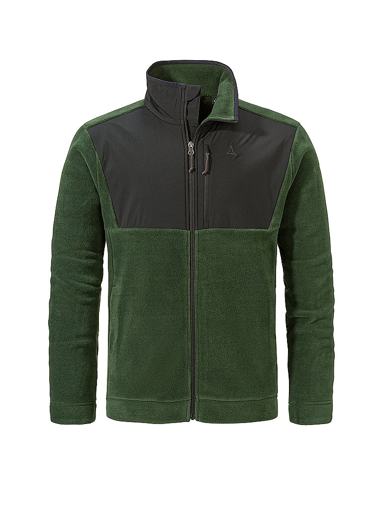 Giacca in pile da uomo Style Gregale verde scuro 46