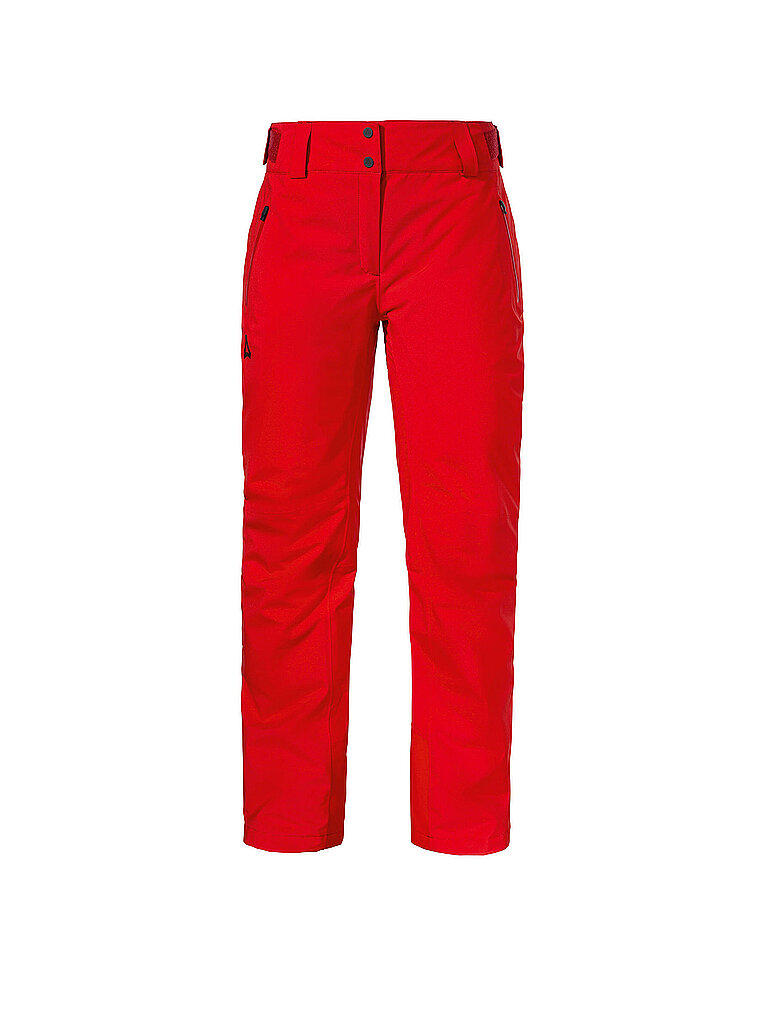 Pantaloni da sci da donna Style Pine rosso 42