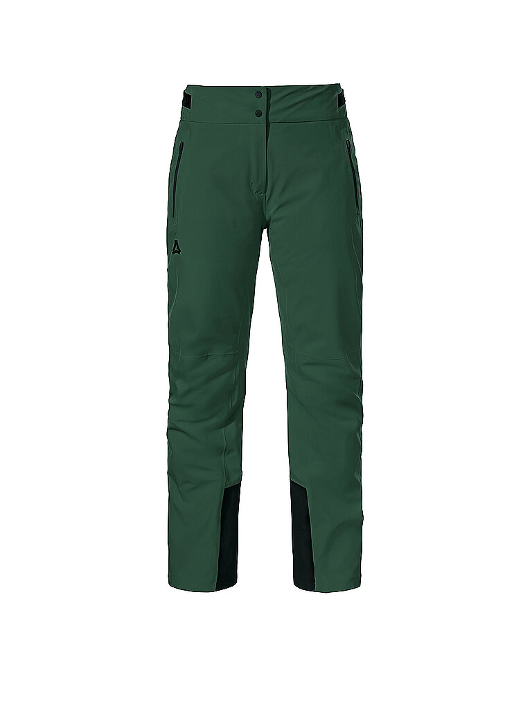 Pantaloni da sci da donna Skayra verde scuro 42