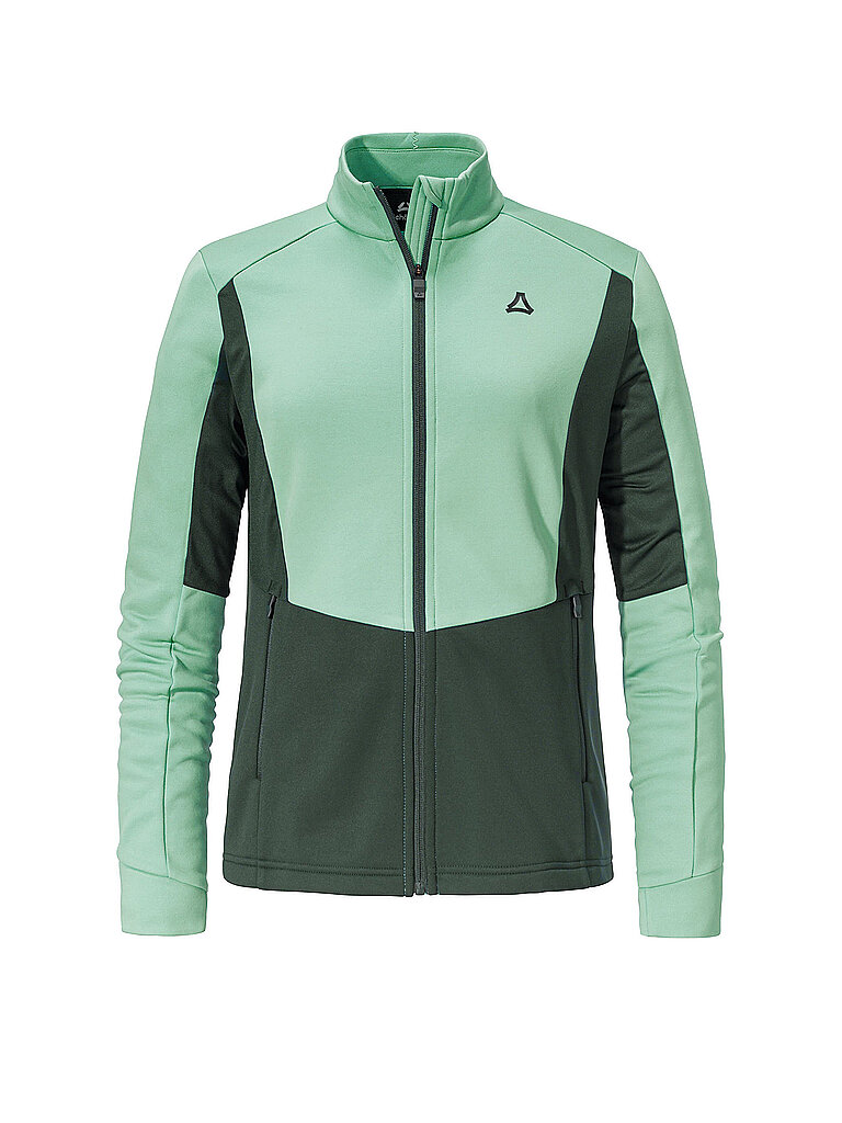 Giacca in pile da donna Style Pontre verde chiaro 42