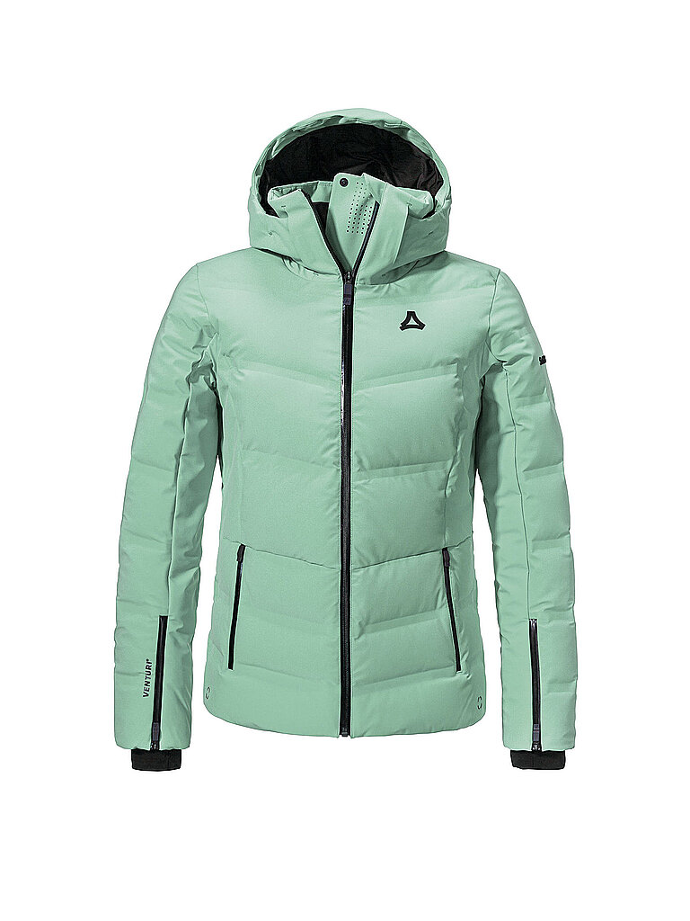Giacca da sci da donna Style Caldirola verde chiaro 44