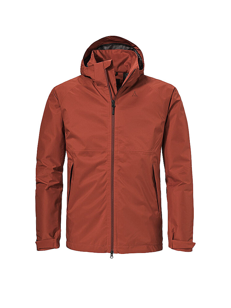 Giacca da trekking da uomo Easy XT 2L con cappuccio rame 50