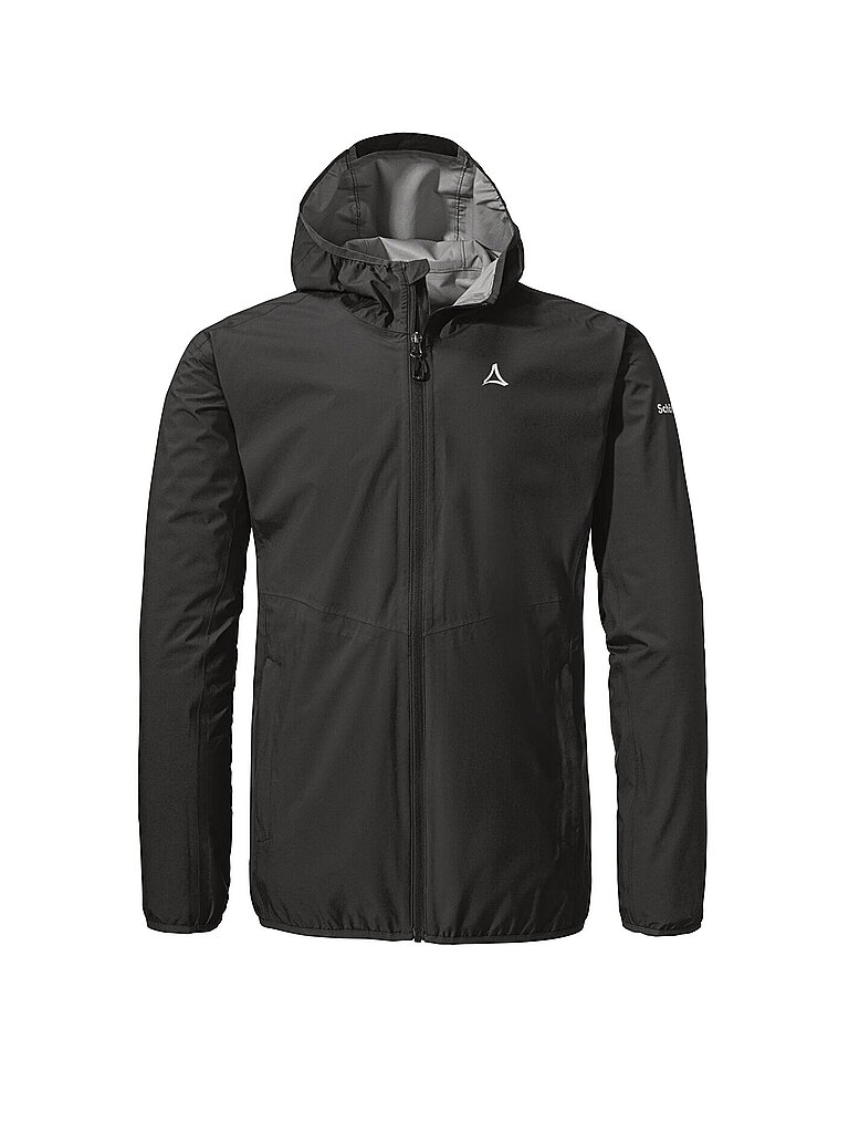 Giacca da trekking da uomo Migandi Venturi 2.5L con cappuccio nero 52