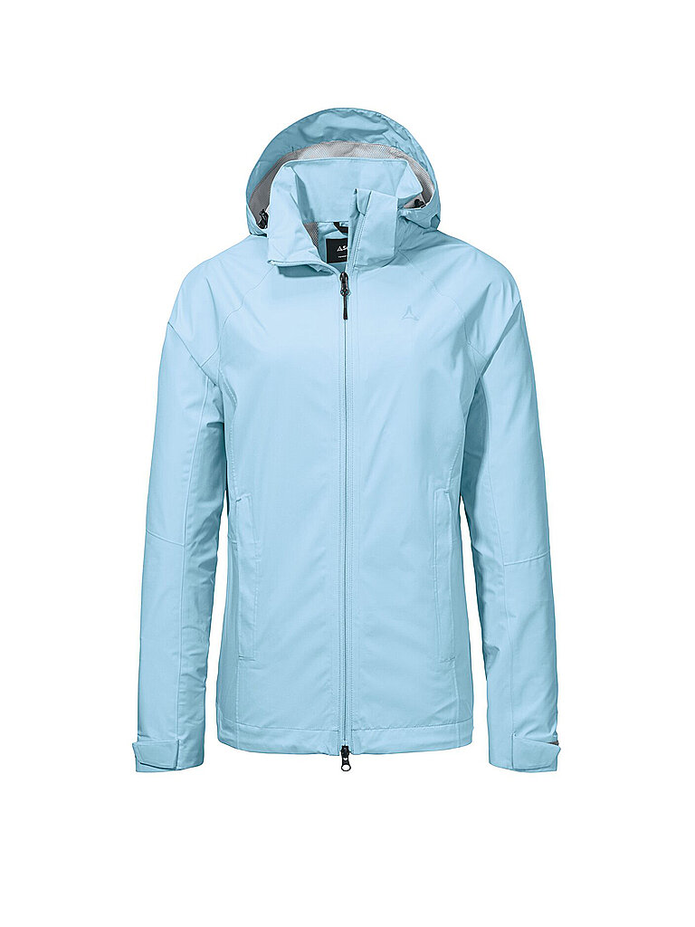 Giacca antipioggia da donna Easy XT 2L azzurro 38