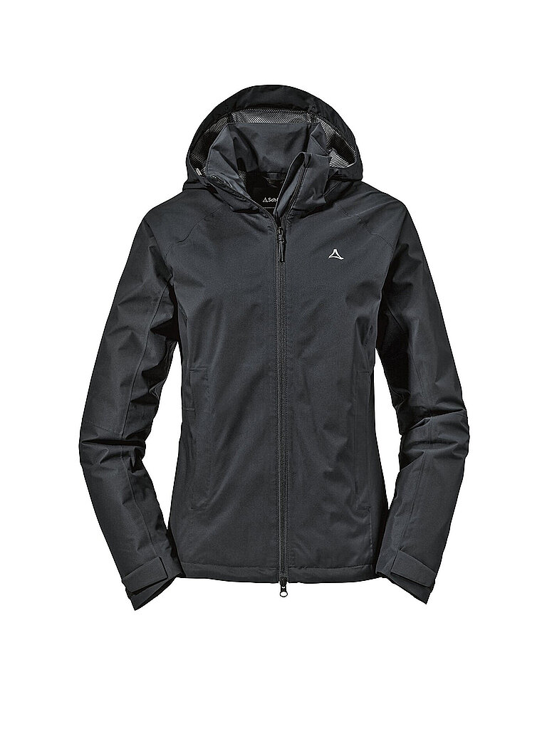 Giacca antipioggia da donna Easy XT 2L nero 36