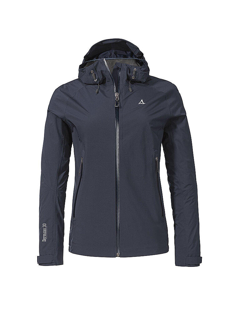 Giacca da trekking da donna Vistdal 2,5L con cappuccio L blu 42
