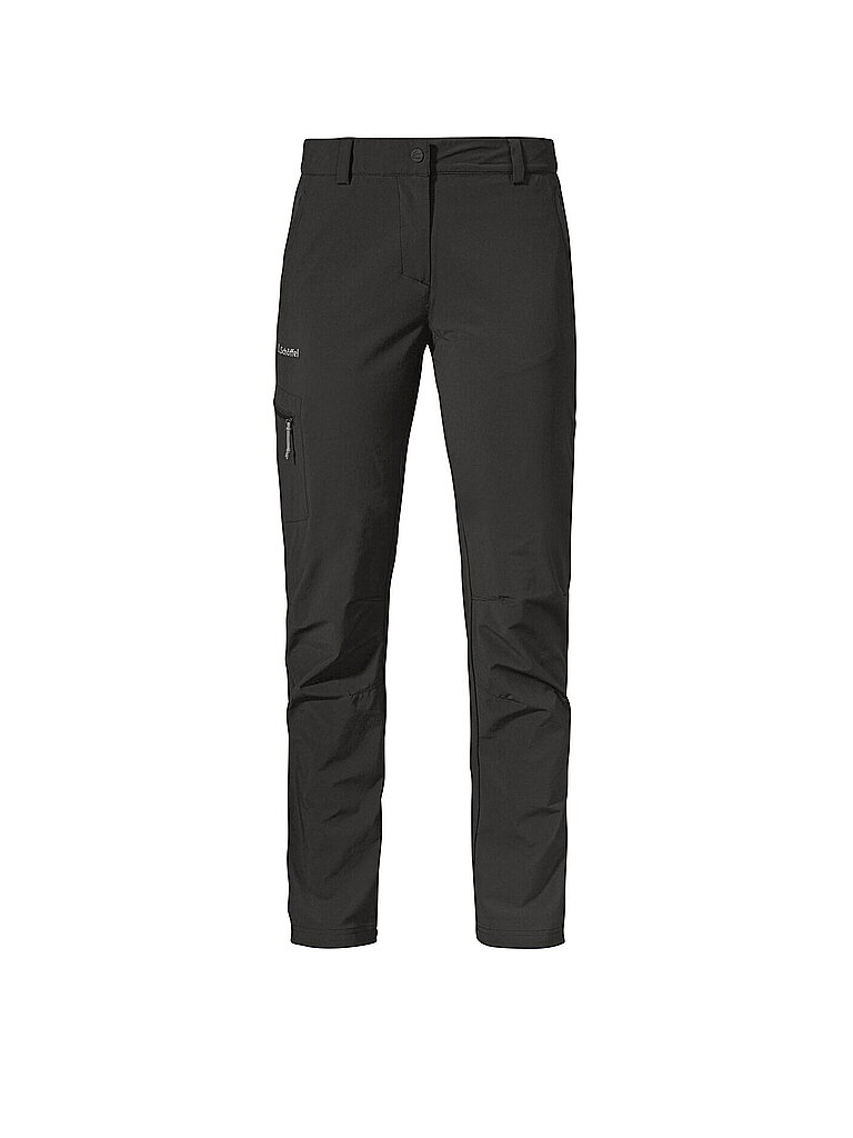 Pantaloni da trekking da donna Ascona nero 38 (kurz)