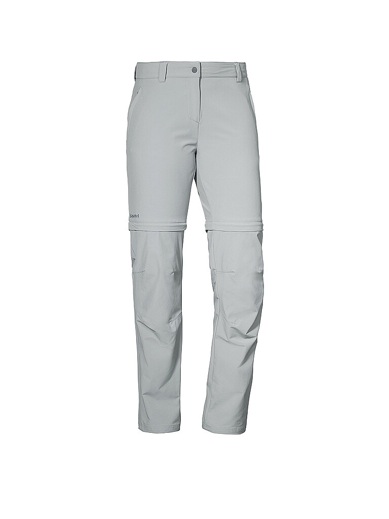 Pantaloni ZipOff da donna Ascona grigio chiaro 38 (kurz)