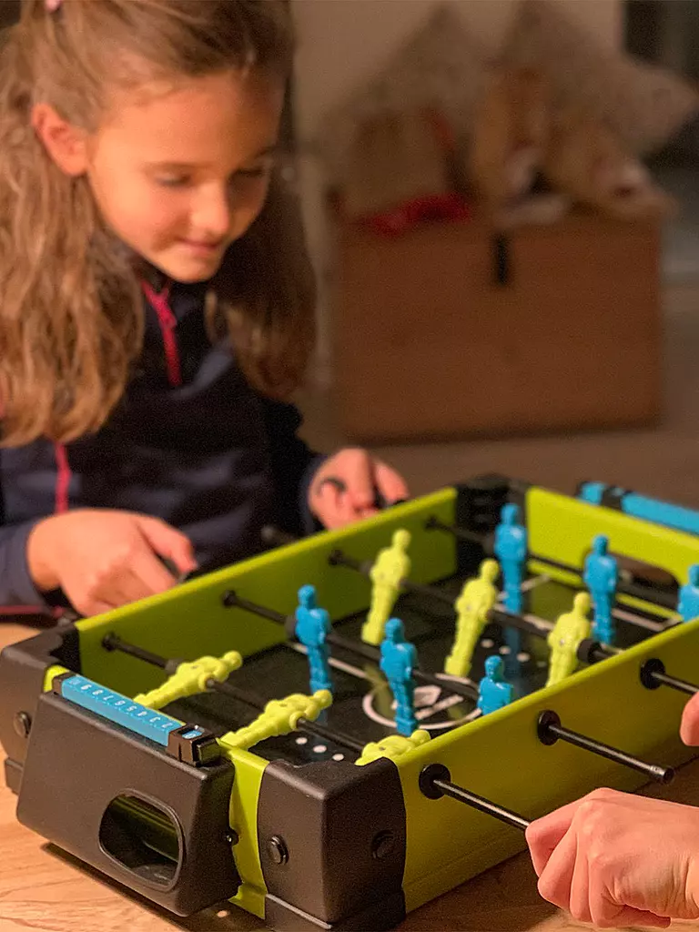 SCHILDKRÖT | Mini calcio balilla da tavolo | Verde