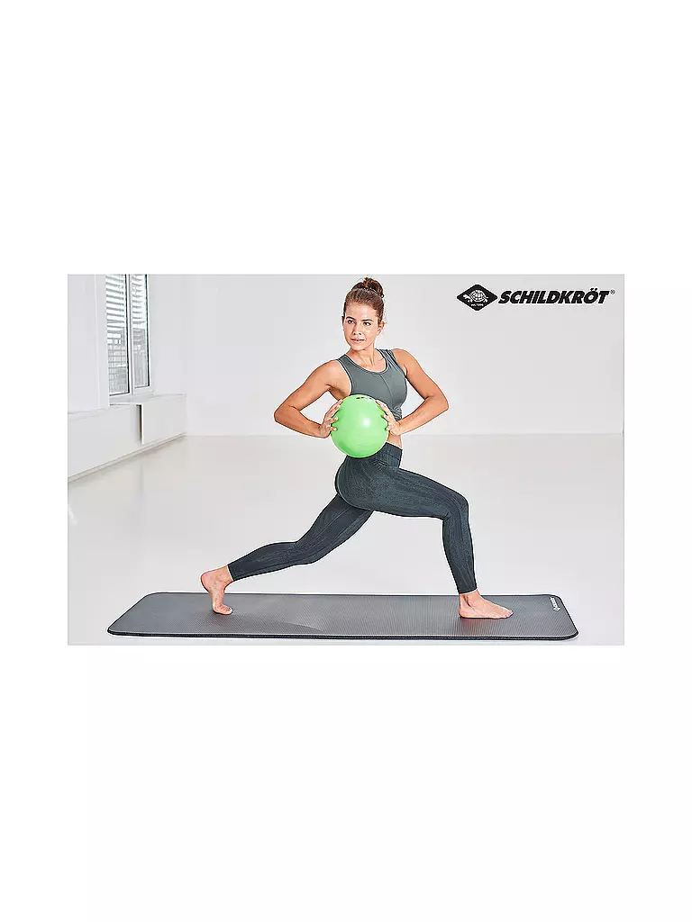 SCHILDKRÖT | Palla da Pilates 23 cm, Verde | 