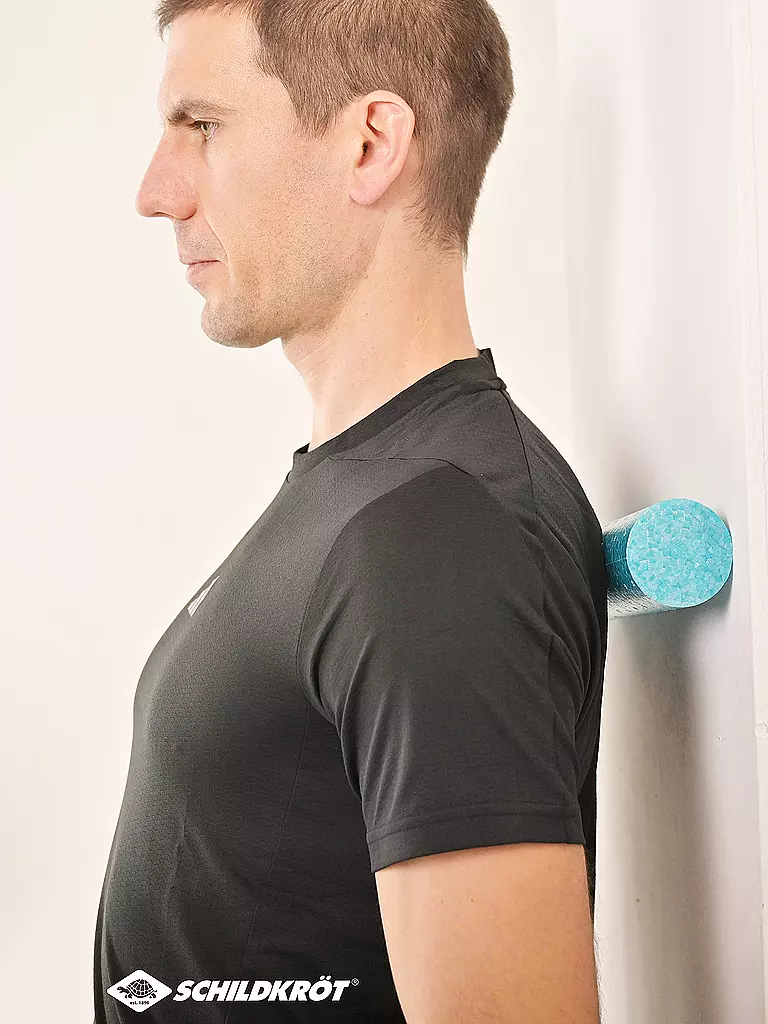 SCHILDKRÖT | Rullo massaggiante 2in1 | Nero