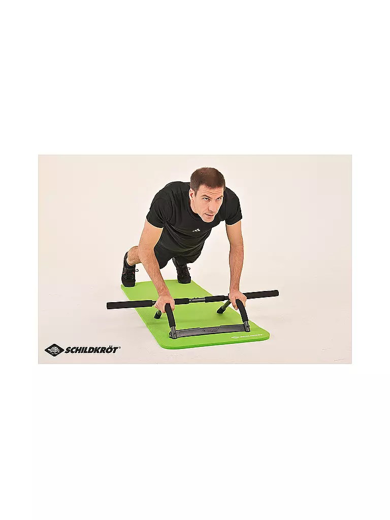 SCHILDKRÖT | Sbarra per trazioni multifunzionale 4 in 1 | Nero