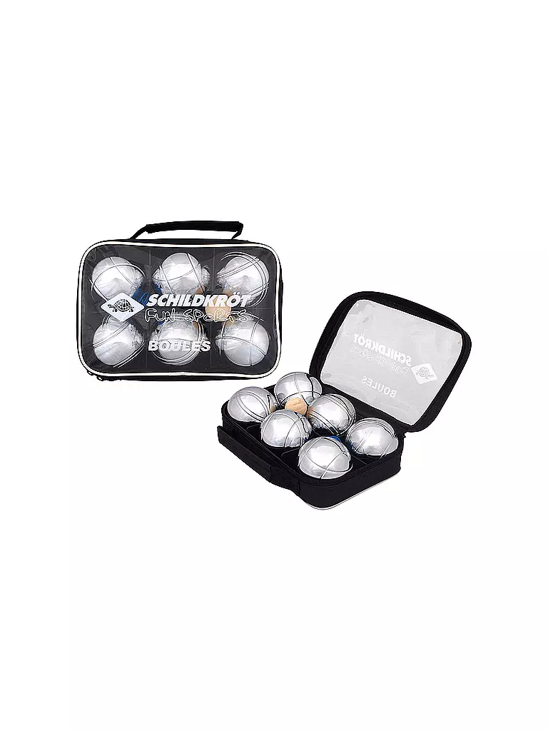 SCHILDKRÖT | Set da bocce in acciaio | Argento