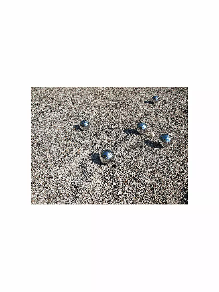 SCHILDKRÖT | Set da bocce in acciaio | Argento