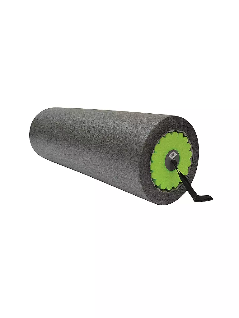 SCHILDKRÖT | Set di rulli massaggianti 3 in 1 / Set per fascia | Nero