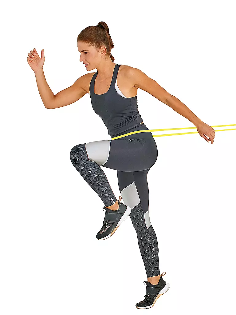 SCHILDKRÖT | Super Band Extra Light, Bande di resistenza premium con resistenza di 6-12 kg, larghezza 13 mm | Giallo